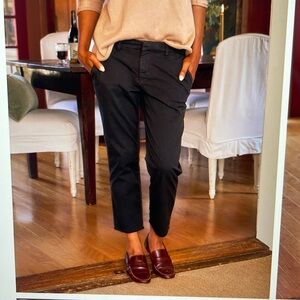 FRANK & EILEEN Black Wicklow Italian Chino